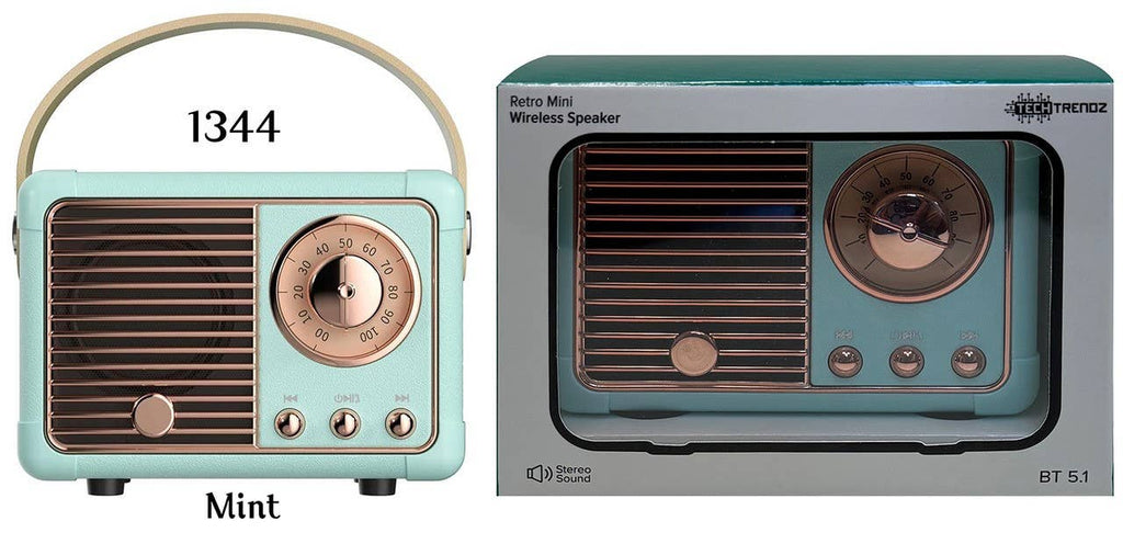 Vintage Bluetooth Speaker - The Coral Palm LLC