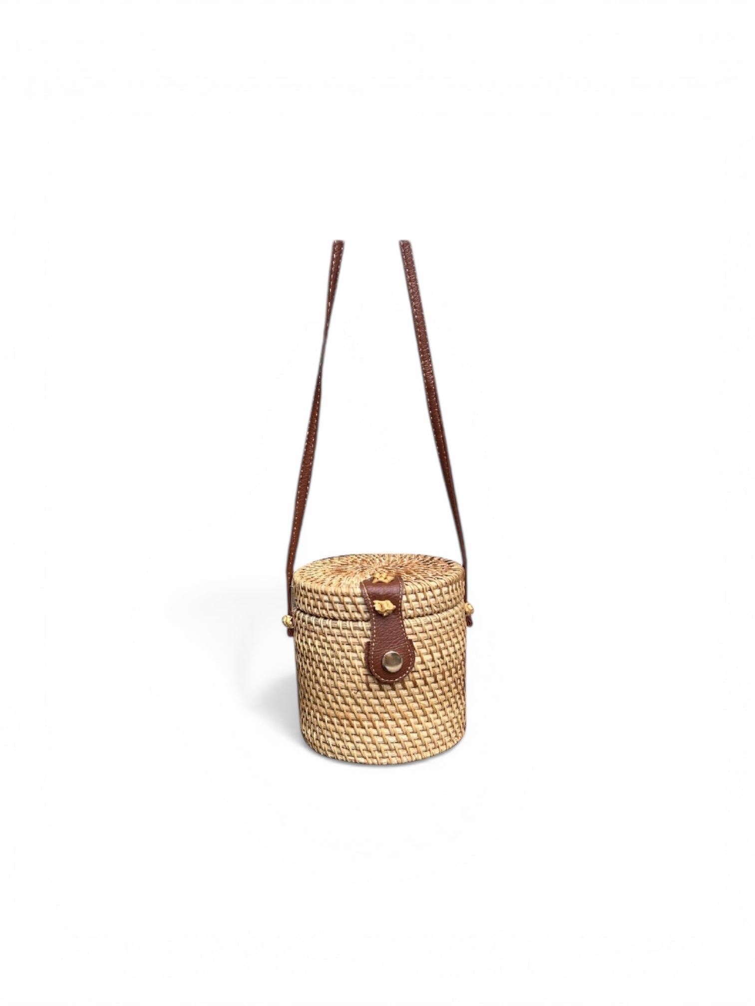 Vintage Rattan Coastal Handbag Collection - The Coral Palm LLC