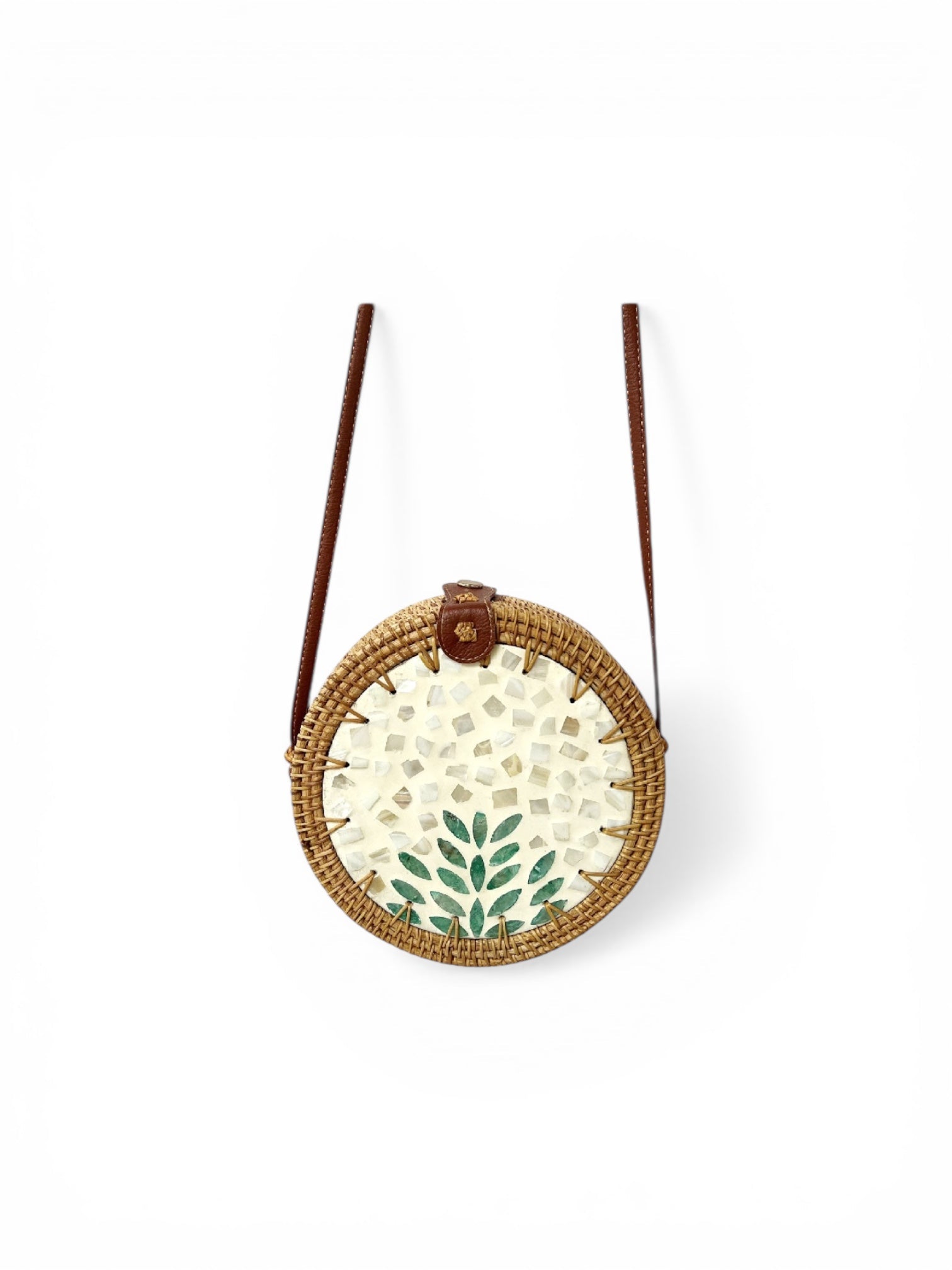 Vintage Rattan Coastal Handbag Collection - The Coral Palm LLC