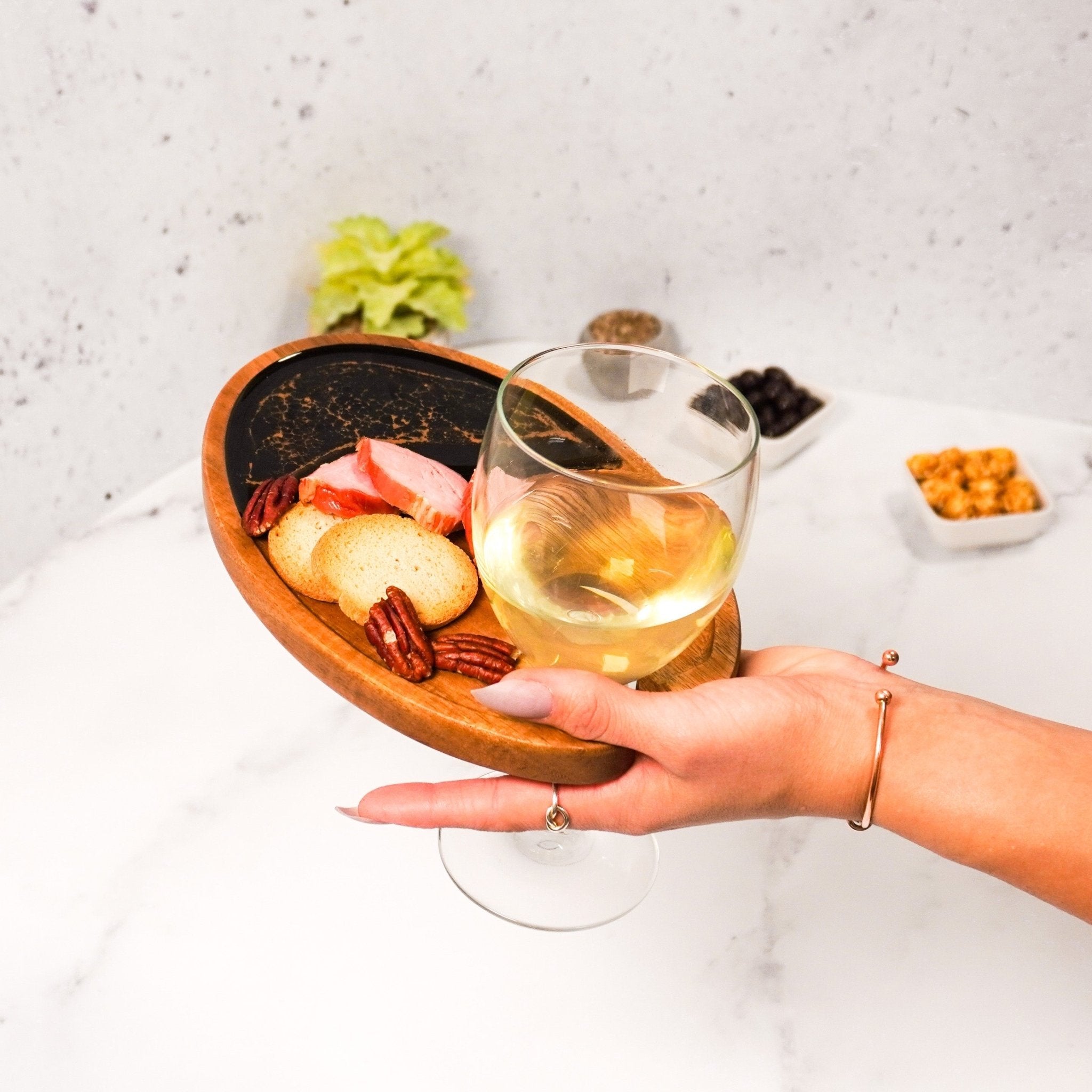 Wine & Appetizer Trays - The Coral Palm LLC