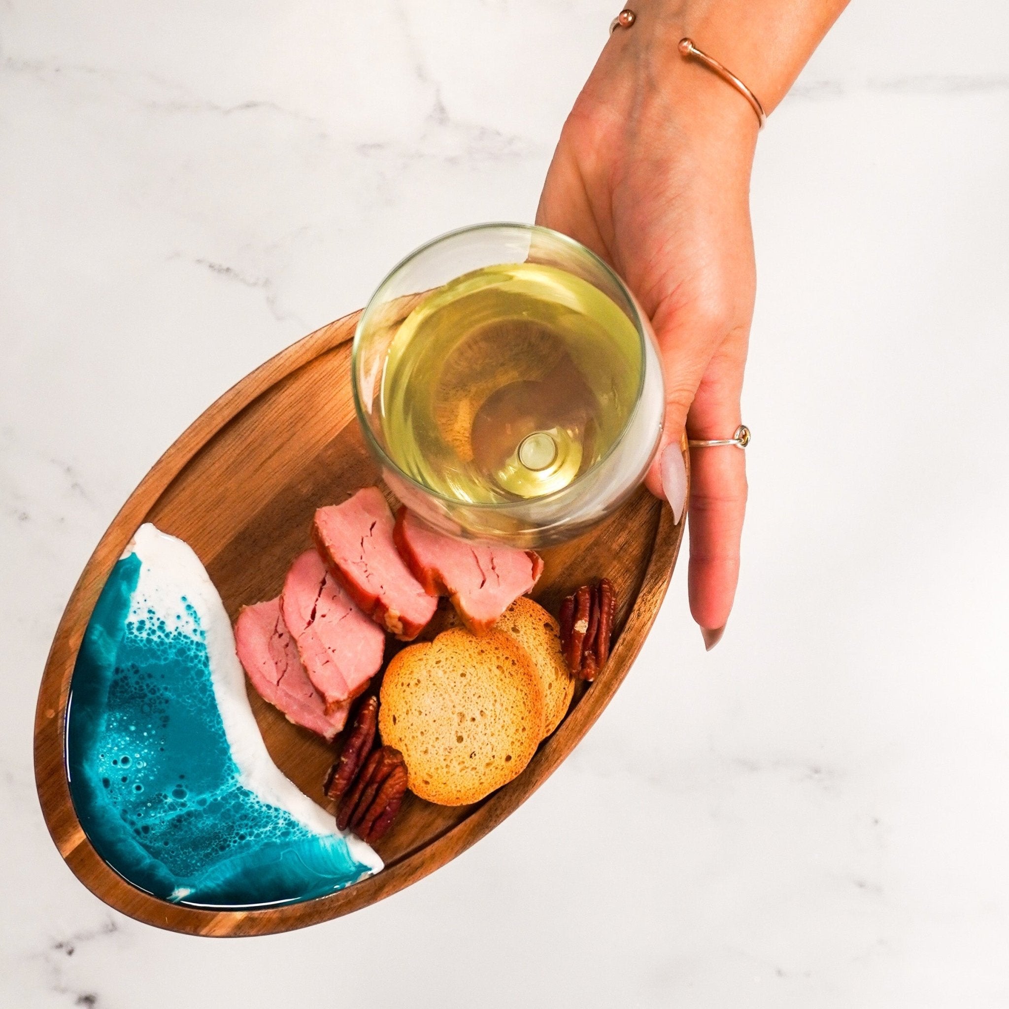 Wine & Appetizer Trays - The Coral Palm LLC