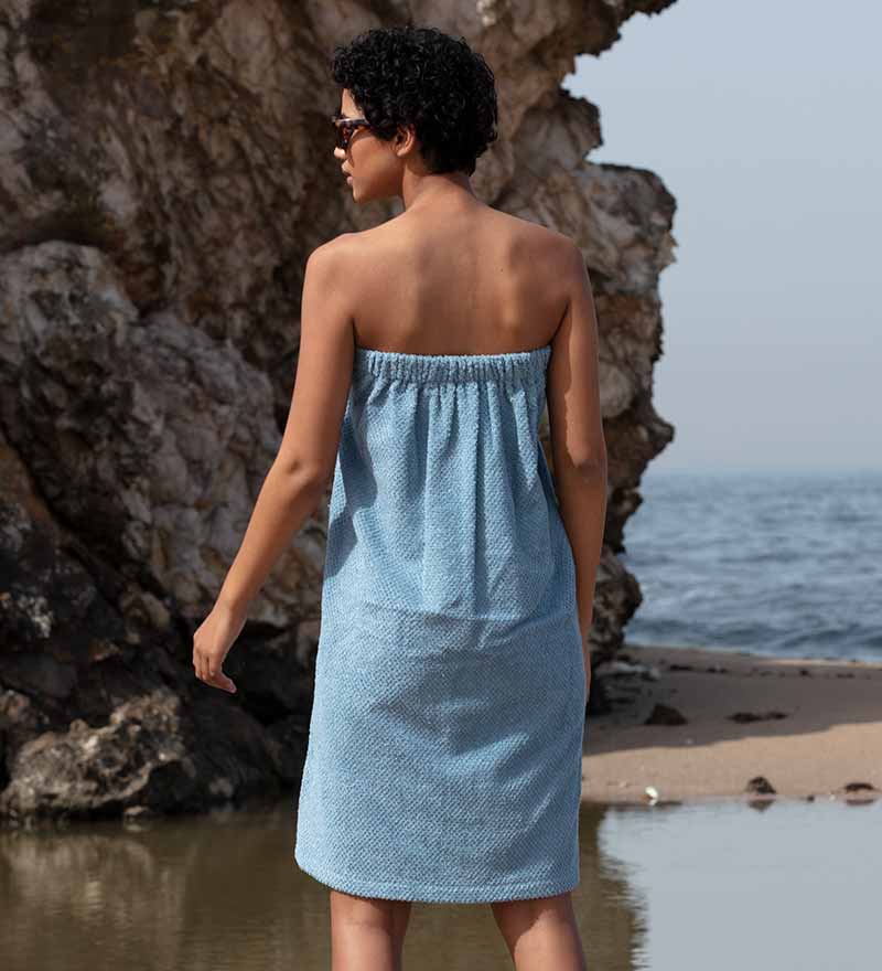 Women’s Turkish Cotton Towel Wrap - The Coral Palm LLC