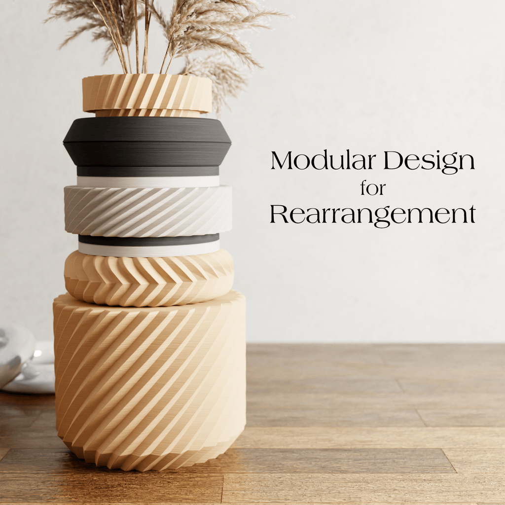 The Wonder Sculptural Statement Vase - The Coral Palm LLC