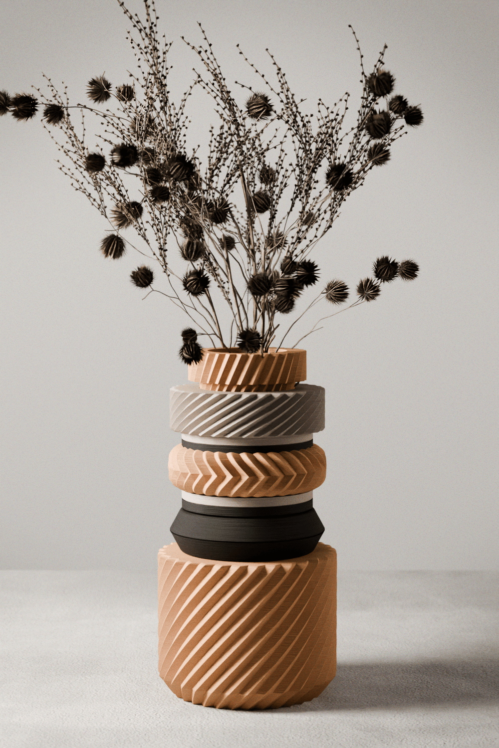 The Wonder Sculptural Statement Vase - The Coral Palm LLC